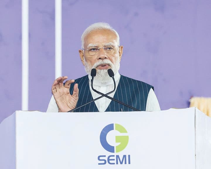 PM Modi Inaugurates CG Semi's OSAT Facility — India's First End-to-End Chip Packaging Plant